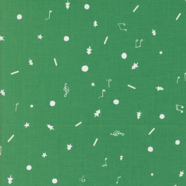 Moda - Tiny Christmas - Christmas Cookie Forest Fabric