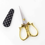 Twice Sheared Sheep - Golden Cat Embroidery Scissors