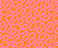 Moda - Groove - Unspooled Orange Zest Fabric