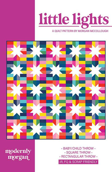 Modernly Morgan - Little Lights Quilt - Paper Pattern