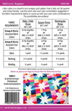 Modernly Morgan - Little Lights Quilt - Paper Pattern