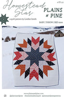 Plains and Pine - Homestead Star Quilt - Paper Pattern