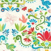 Moda - Land Of Enchantment - Talavera Marshmallow White Fabric