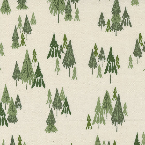 Moda - Good News Great Joy - Fir Forest Snow Fabric