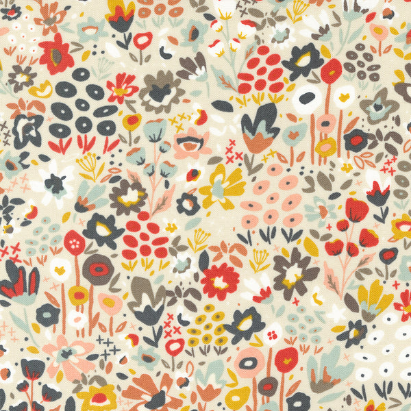 Moda - Dawn On The Prairie - Meadow Walk Stone Path Fabric