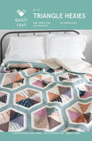 Quilty Love - Triangle Hexies - Paper Pattern