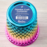 Hemline - Thimble Craft Container - Rainbow