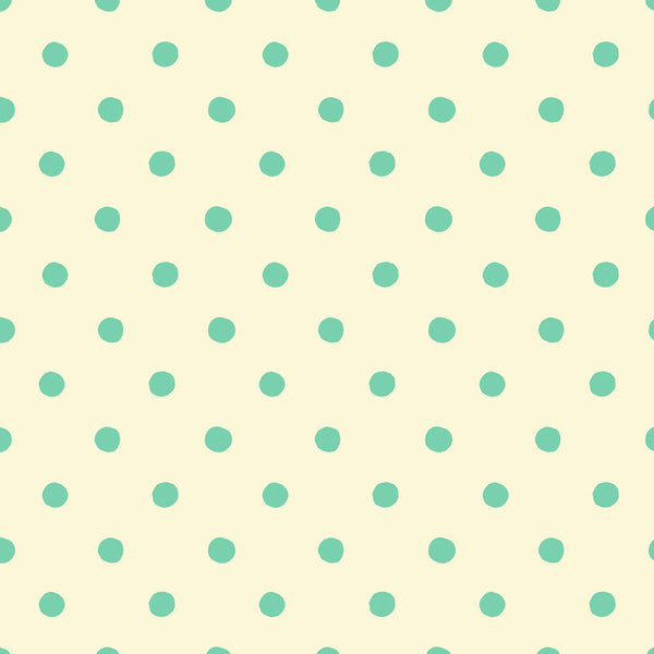 Windham - Heather Ross Studio Edit - Dots Aqua Fabric