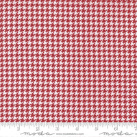 Moda - XOXO - Houndstooth Lipstick Lace Fabric