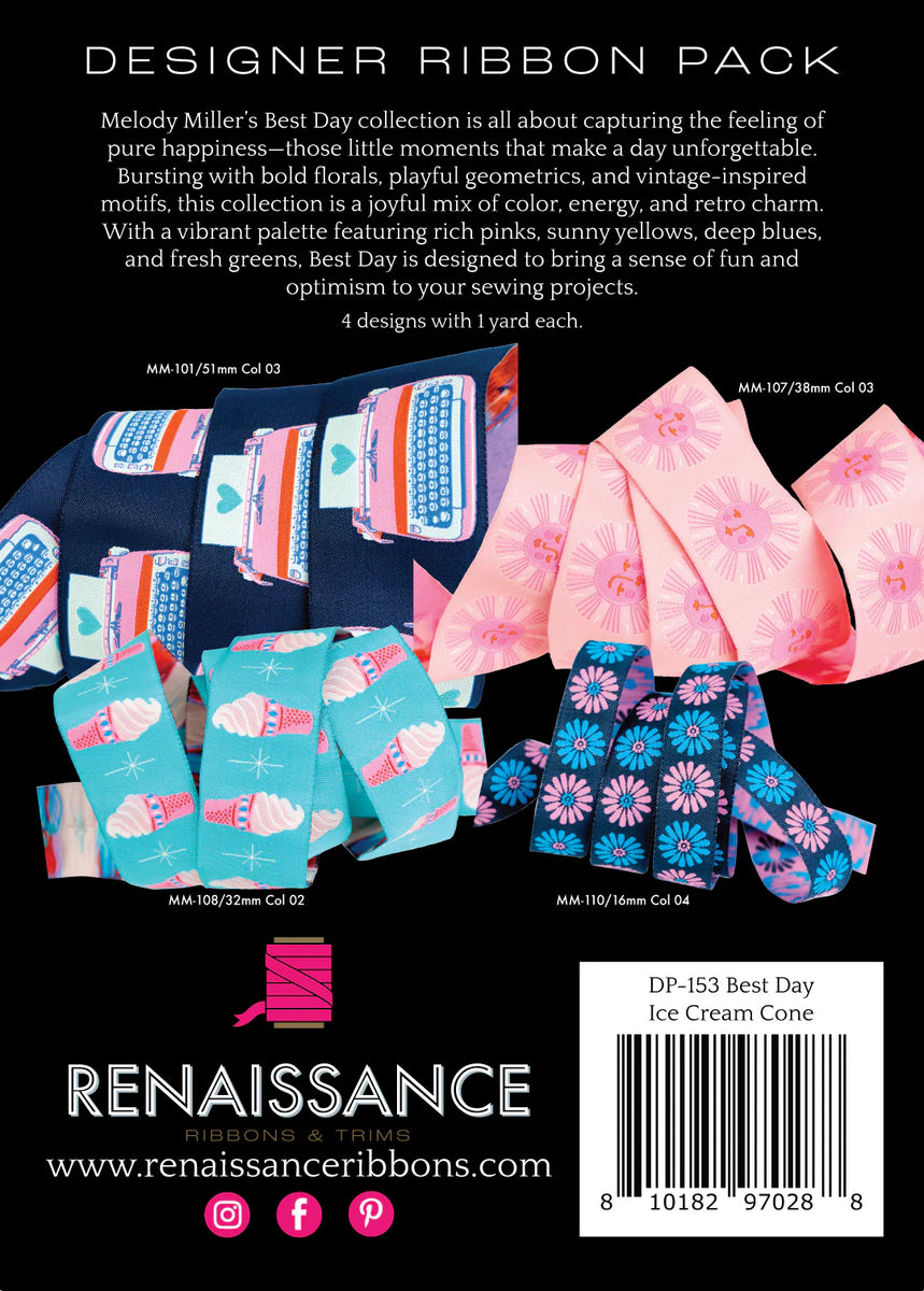 Renaissance Ribbons - Ruby Star Society Best Day - Ice Cream Sundae Ri ...