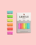 Kylie and The Machine - Quality Shit Neon Woven Sewing Labels (6 ct)