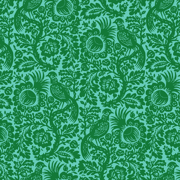 Windham - West Palm Beach - Rachael Daisy Green Fabric