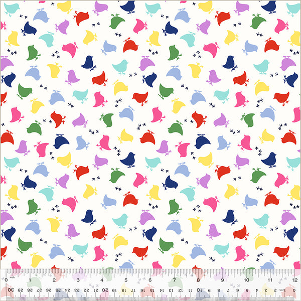 Windham - Chicken Littles - Baby Chicks Ivory Fabric