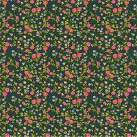 Windham - Heather Ross by Hand - Mousy Floral Pasture Fabric