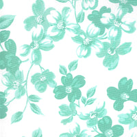 Moda - Sunday Stroll  - Full Bloom Aqua Fabric