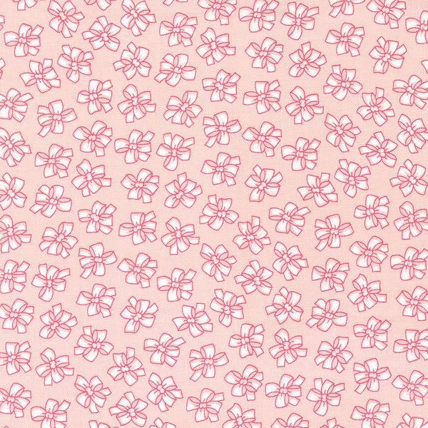 Moda - Lighthearted - Ribbon - Light Pink Fabric