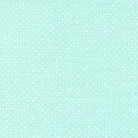 Moda - Lighthearted - Heart Dot - Aqua Fabric