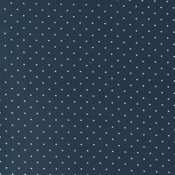 Moda - Shoreline - Dot - Navy Fabric