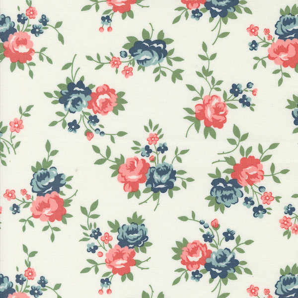 Moda - Rosemary Cottage - Gather - Cream Fabric