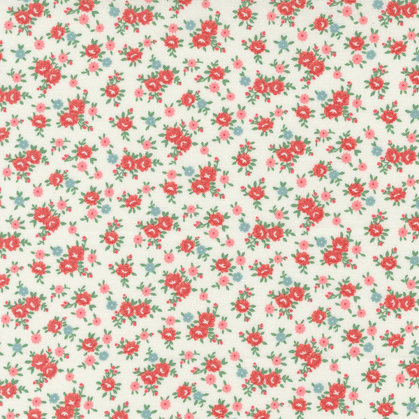 Moda - Rosemary Cottage - Lovely Ditsy - Cream Fabric