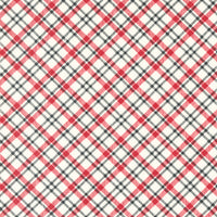 Moda - Blizzard - Plaid Red Black Fabric