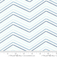 Moda - Lakeside Gatherings - Double Zig Zag Cloud Flannel Fabric