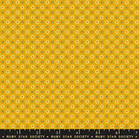 Ruby Star Society - Sugar Maple - Daisy Goldenrod Fabric