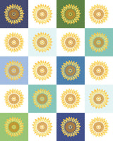 Moda - Sunflowers My Heart Fat Quarter Bundle (28 FQs & 1 panel)