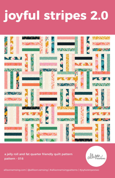 Allison Ramsing - Joyful Stripes 2.0 - Paper Pattern