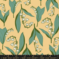 Ruby Star Society - Verbena - Lily Valley Butternut Fabric