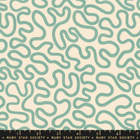 Ruby Star Society - Verbena - Meander Watercress Fabric