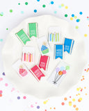 Renaissance Ribbons - Happy Birthday Woven Labels (8 ct)