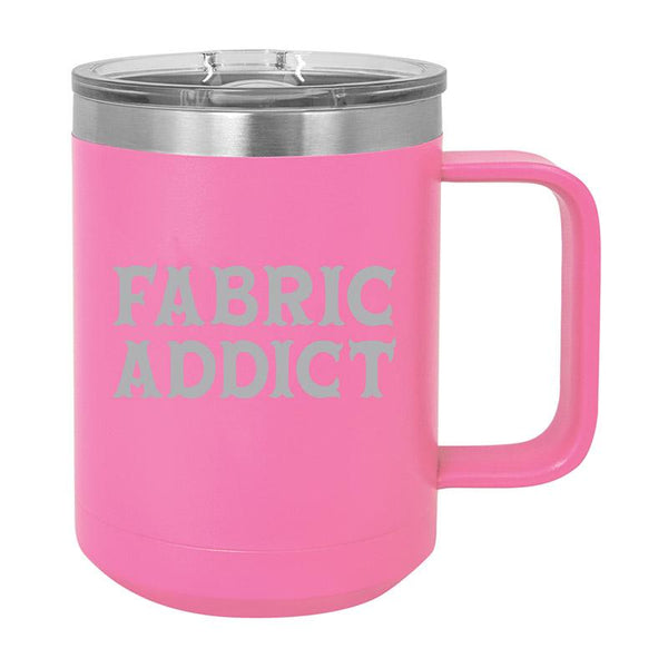Moda - 15oz Mug - Fabric Addict Hot Pink