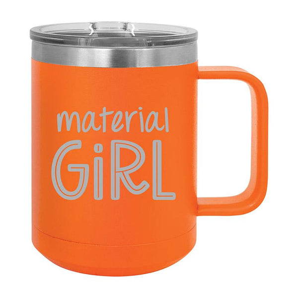 Moda - 15oz Mug - Material Girl Orange