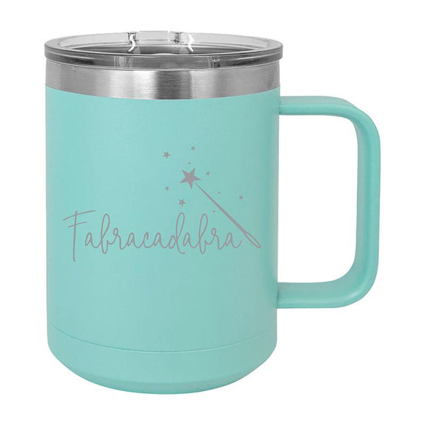 Moda - 15oz Mug - Fabracadabra Teal