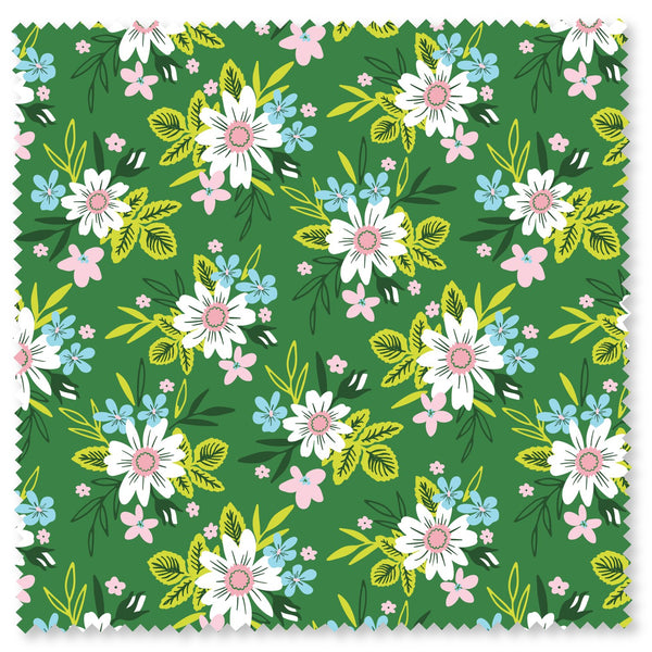 Felicity Fabrics - Sisters - Always Together Green Multi Fabric