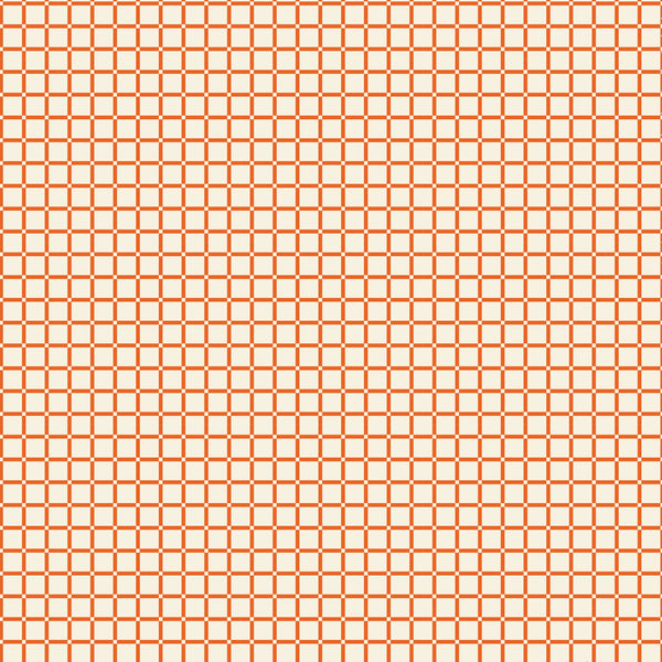 Felicity Fabrics - Pasta Love - Table for Two Orange Fabric