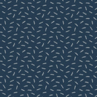 Felicity Fabrics - Pasta Love - Fusilli Fun Navy Fabric