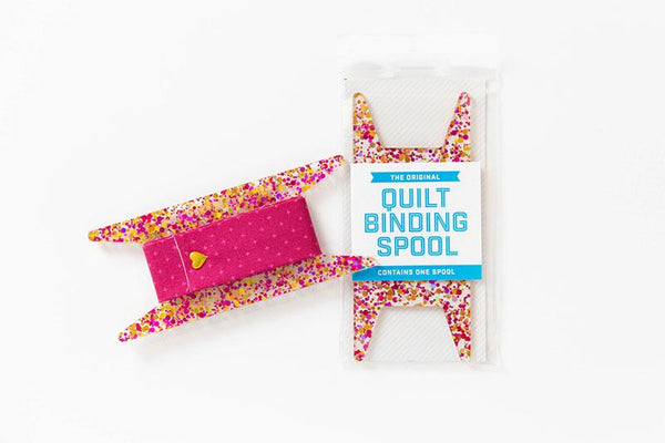 Stitch Supply Co. - Glitter Binding Spool Pink/Gold