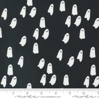 Moda - Noir - Wandering Ghost Midnight Ghost Fabric