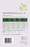 Patch + Dot - Sunflower Patch - Paper Pattern
