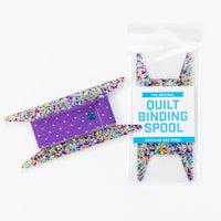 Stitch Supply Co. - Glitter Binding Spool Purple/Teal