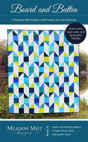Meadow Mist Designs - Board and Batten Quilt - Paper Pattern