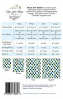 Meadow Mist Designs - Board and Batten Quilt - Paper Pattern