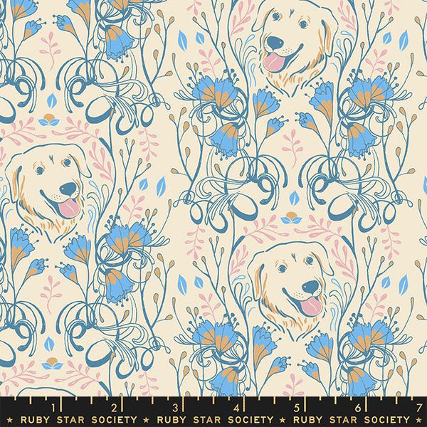 Ruby Star Society - Dog Park - Golden Garden Shell Fabric