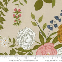 Moda - Enchantment - Grand Gesture Stone Fabric