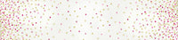 Moda - I Heart Ombre - Off White Pink Metallic Fabric