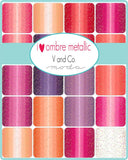 Moda - I Heart Ombre Metallic Dessert Roll