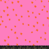 Ruby Star Society - Starry Wideback 108" - Vivid Pink Fabric