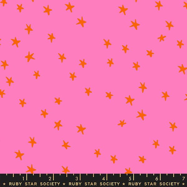 Ruby Star Society - Starry Wideback 108" - Vivid Pink Fabric